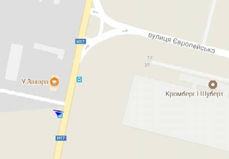 Билборд B в Луцке, 3x6  Львовська вул., біля Автодору схема