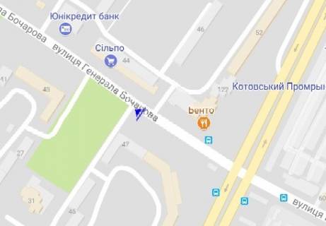 Билборд A в Одессе, 3x6  Владислава Бувалкіна вул. (Генерала Бочарова)., 47 схема