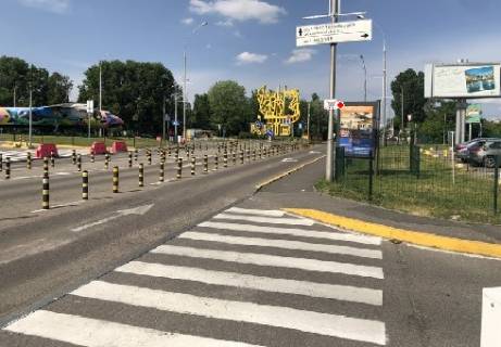 Ситилайт A в Киеве, 1.8x1.2  Медовая ул., 2 Аэропорт "Киев" фото 1