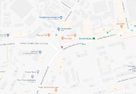 Призма A в Киеве Васильковская ул., 34 - 178887 схема