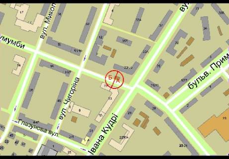 Scrolller, Scroll A in Kyiv, 2.32x3.14  Ioanna Pavla II st., 35/23 - Kudri Ivana st. - 302552 scheme