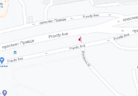 Призма A в Киеве, 3x6  просп. Європейського Союзу (Правди). (на розподілювачі) - 341196 схема