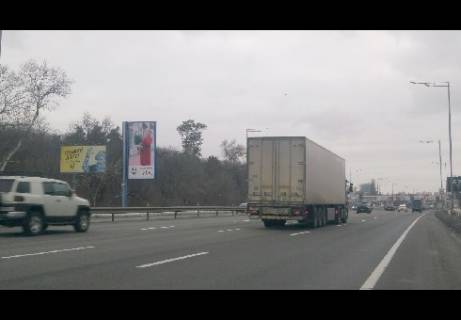 Бэклайт B в Киеве, 8x4  Столичное шоссе, (АЗС SOCAR, в Киев, слева) фото 1
