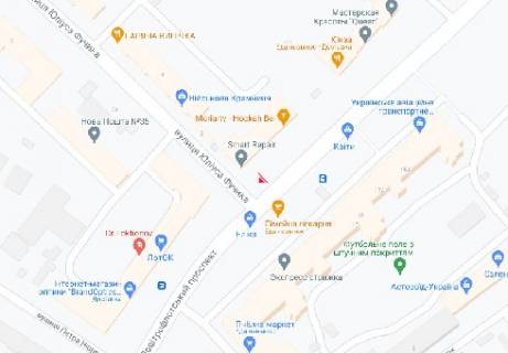 Нестандарт  у Києві Воздухофлотский пр., 18/2 схема