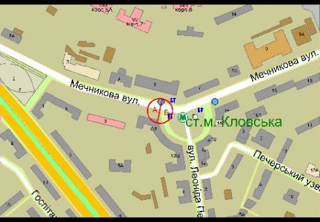Видеоборд A в Киеве, 1.86x1.27   Мечникова ул., 10/2 (ст.м. "Кловская") - 388143 фото 1
