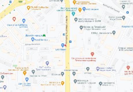 Нестандарт  в Киеве М. Бойчука ул. (Киквидзе), 6а схема