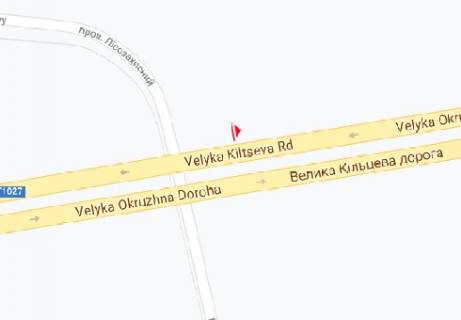 Билборд A в Киеве, 3x6  Велика Окружна дорога (оп. 130) схема