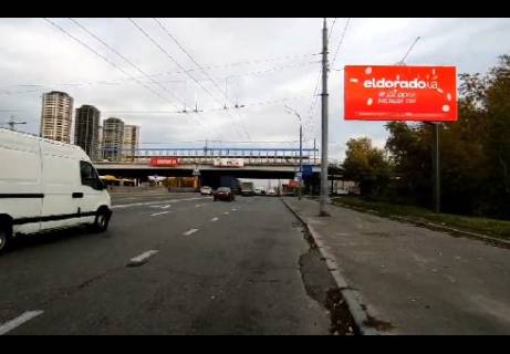 Видеоборд A у Києві просп. Романа Шухевича (Генерала Ватутіна). - Оноре де Бальзака вул. - 386013 Фото 1