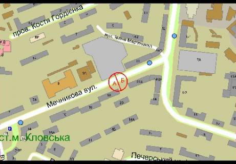 Видеоборд A в Киеве, 1.86x1.27   Мечникова ул., 18/20, (маг. Goodwine) - 368933 фото 1