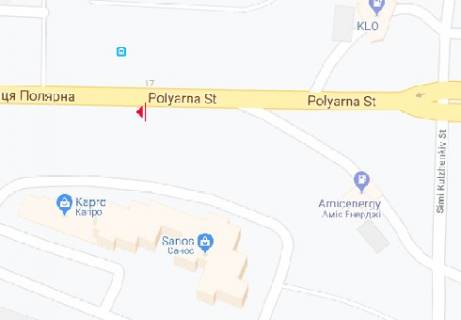 Призма A в Киеве, 3x6  Полярна вул., 8Е - 478017 схема