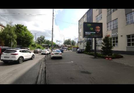 Видеоборд A в Киеве, 2.32x3.14  Протасов Яр ул. - Николая Гринченка ул., (БЦ"Протасов", движение к ценру города) - 341155 фото 1
