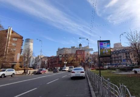 Видеоборд A у Києві, 1.86x1.27   Мечникова ул., 10/2 (ст.м. "Кловская") - 429074 Фото 1