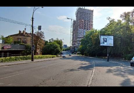 Видеоборд A в Киеве, 2.32x3.14  Коновальца Евгена ул., 27 (на светофоре, напротив супермаркета "Сильпо") - 383720 фото 1