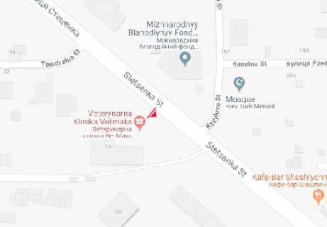 Billboard B in Kyiv, 3x6  Stecenka st., 19 scheme