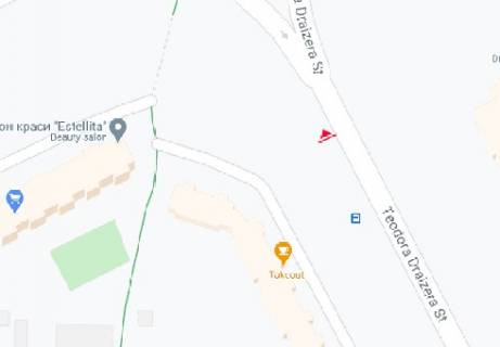 Призматрон, Призма A у Києві, 3x6  просп. Червоної Калини (Володимира Маяковського). - Драйзера вул. - 341193 схема