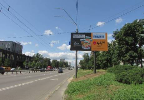 Видеоборд A в Киеве, 3x6  просп. Берестейський (Перемоги)., 62 - Евгении Мирошниченко ул., (движение из центра) - 383700 фото 1