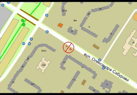 Prismatron, Prism A in Kyiv Lifara Serza st., 19 (ruh vid Onore de Bal'zaka st.) - 303425 scheme