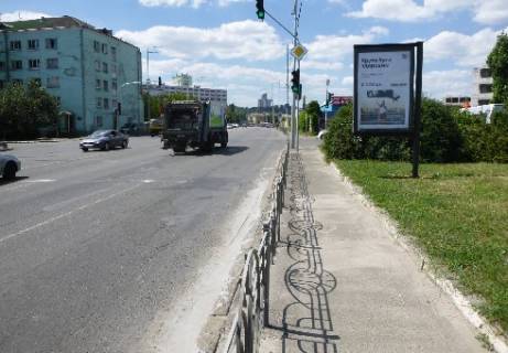Ситискролл A в Киеве, 1.86x1.27   Набережно-Луговая ул., 8 - Еленовская ул., (светофор, АЗС "ВОГ") фото 1