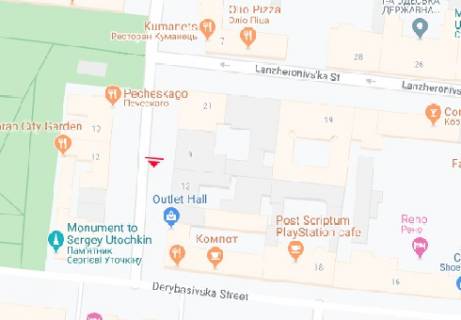 Citylight A in Odessa Gavannaa st.,4 scheme