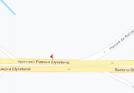 Билборд B в Киеве, 3x6  Романа Шухeвича просп. схема