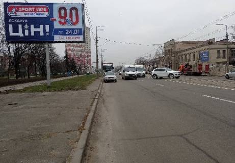 Билборд B в Киеве, 3x6  Бориспольская ул. - Геннадія Афанасьєва вул. (Заслонова Костянтина)., 22 фото 1
