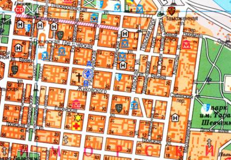 Citylight A in Odessa Risel'evskaa, 20 A scheme