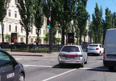 Сiтiлайт  у Києві, 1.8x1.2  Шевченко б-р. Фото 1