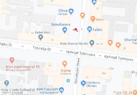 Scrolller, Scroll A in Odessa Risel'evskaa st., 32 A2 - 320442 scheme