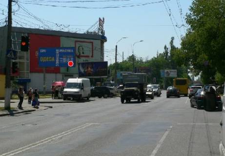 Билборд B в Одессе Ріхтера Святослава вул. (Щорса). - Малішевського вул. (Гастелло) фото 1