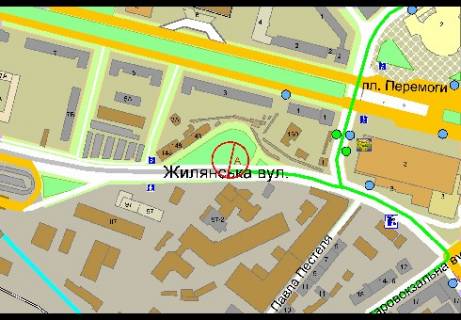 Scrolller, Scroll A in Kyiv Zilans'ka st., 148 (stancia svidkisnogo tramvau "Plosa Peremogi") - 302536 scheme