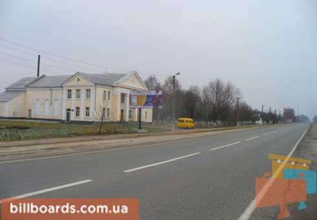 Білборд, Бігборд (Борд)  B у Чернігові, 3x6  Іванівка с., Будинок Культури Фото 1