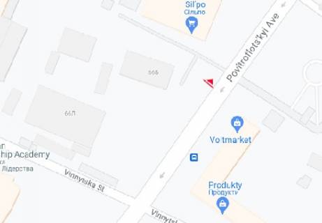 Prismatron, Prism A in Kyiv, 3x6  Povitroflots'kij av., 55/8, (navproti) - 478067 scheme