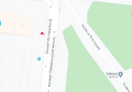 Citylight A in Odessa Zd vokzal, skorostnaa 2 A, ostanovka scheme