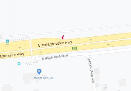 Билборд B в Киеве, 3x6  Берестейське шосе схема