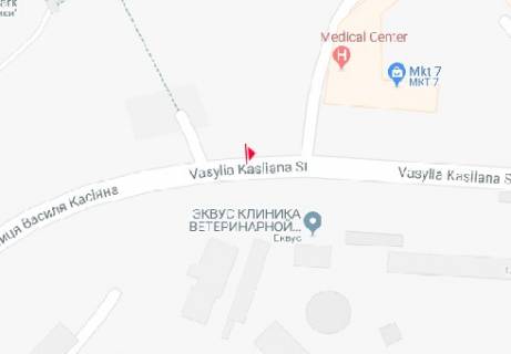 Билборд A в Киеве, 3x6  Василя Касіяна вул., 2/1 схема