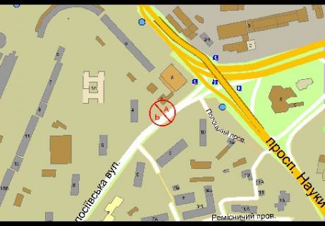 Prismatron, Prism A in Kyiv, 3x6  Goloseevskaa st., 4 (ot Nauki av.) - 302996 scheme