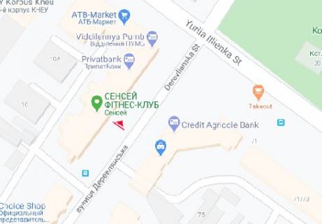 Скроллер A в Киеве, 2.3x3.14  Древлянская (Якира) ул., 10/77 - 291913 схема
