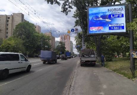 Видеоборд A в Киеве, 2.32x3.14  просп. Валерія Лобановського (Червонозоряний)., 35 (к Севастопольской пл.) - 380840 фото 1
