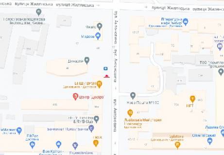 Нестандарт  в Киеве Антоновича вул. (Горького)., 48 схема
