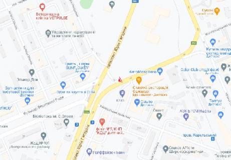Video Billboard A in Kyiv Gagarina av. - Verhovnogo Soveta b-r., (razresenie 720h360) - 410781 scheme