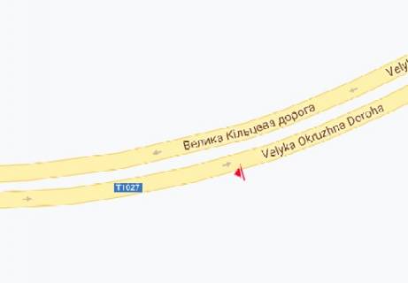 Билборд A в Киеве, 3x6  Велика Окружна дорога схема