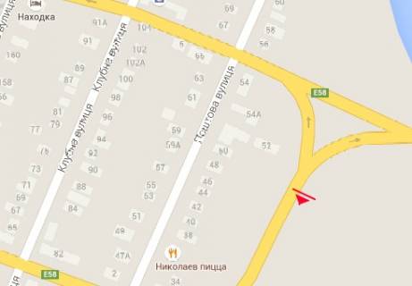 Билборд A в Николаеве, 3x6  Варварівський міст - в`їзд, Веселинівська вул. схема
