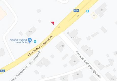Billboard A in Chernihiv, 3x6  Peremogi prosp., 64 scheme