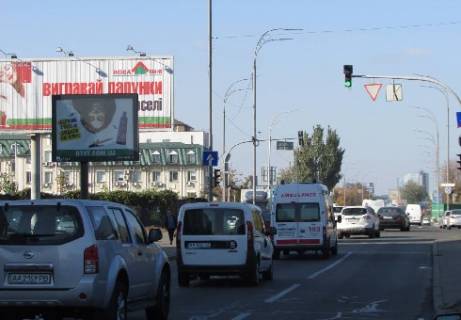 Scrolller, Scroll A in Kyiv, 2.32x3.14  Mezigorskaa st. - Naberezno-Lugovaa st., svetofor (iz centra) - 302688 Photo 1