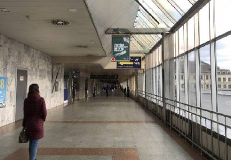 Білборд, Бігборд (Борд)  B у Києві, 1x0.7  Конкорс (Південний термінал) Фото 1