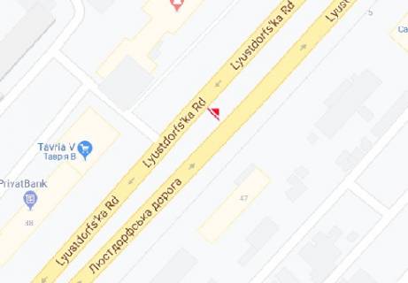 Билборд B в Одессе, 3x6  Люстдорфська дорога, 86 схема