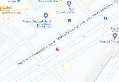 Призматрон, Призма A у Сумах, 3x6  Михайла Лушпи пр., 44 - 481278 схема