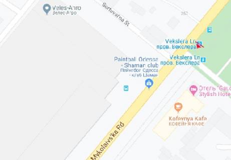 Призма A в Одессе Николаевская дорога, 257 - 320158 схема