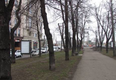 Ситилайт B в Киеве, 1.86x1.27   Нижний Вал, 60 м от Набережно-Крещатицкой ул., бульварная часть фото 1