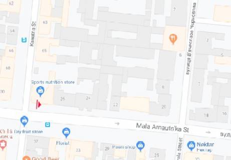 Citylight A in Odessa M.Arnautskaa st., 41 - Kanatnaa st. A scheme